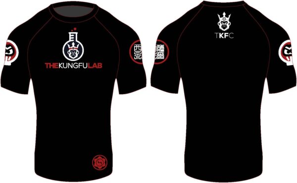 THE KUNFU LAB  Rashguard Manga Corta.